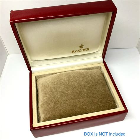 rolex box pillow